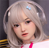 Real girl 157cm Aカップ  R111ヘッド 宣伝画像シリコンヘッド+TPEボディ 等身大リアルラブドール ダッチワイフ