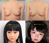 【3月キャンペーン限定！フルシリコンドールを同時購入した場合、半額で１つヘッドを追加可能 キャンペーン参加者限定 3月25日-4月15日】My Loli Waifu シリコンヘッド単体 掲載画像職人メイク選択可能 ロり系等身大リアルラブドール