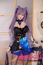 Real girl 158cm Eカップ ヘッドC5 ピンクウィッグ シリコンヘッド ボディ素材TPE/シリコン選択可能 【C工場】等身大リアルラブドール
