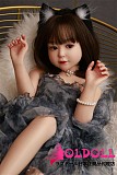AXBDOLL 掲載画像シリコンヘッドGB02+100cm AAカップ（バスト平ら） tpeボディ ロリ系ミニドール 等身大ラブドール