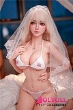 JYDOLL フルシリコン製ラブドール 161cm Fカップ  ヘッド允熙（yunxi）口開閉機能付き 睫毛と眉毛植毛あり