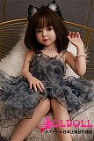 AXBDOLL 掲載画像シリコンヘッドGB02+100cm AAカップ（バスト平ら） tpeボディ ロリ系ミニドール 等身大ラブドール