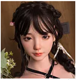 SHEDOLL 158cm Cカップ  芷阮2.0(zhiruan)ちゃん 宣伝画像口開閉機能付き フルシリコン製   ボディー材質など選択可能 等身大リアルラブドール