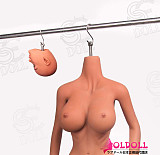 【即納・日本国内在庫品・送料無料】TPEラブドール ドール保管用専用吊り下げ金具 フックとボルト 頭部用とボディ用2点セット m16タイプ