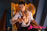 Realing 男性ラブドール 宝繁（Bernardo ）180cm  筋肉タイプ 口開閉機能付き シリコン製等身大リアルドール