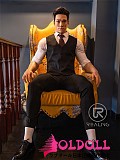 Realing 男性ラブドール 宝繁（Bernardo ）180cm  筋肉タイプ 口開閉機能付き シリコン製等身大リアルドール