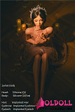 Jarliet フルシリコンドール #QIヘッド（瞑り目版）エルフ耳 167cm Bカップ 有料で#QIヘッド（正常版）追加可能 リアルドール 等身大 ダッチワイフ