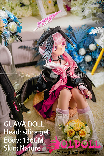 guavadoll（グアバ）番石榴 136cm AAカップ 小春ヘッド  シリコンヘッド+TPEボディ 1：1 等身大ラブドール ジョイントM16 他社と交換可能 138-150ＣＭのボディに適用 ナチュラル肌色
