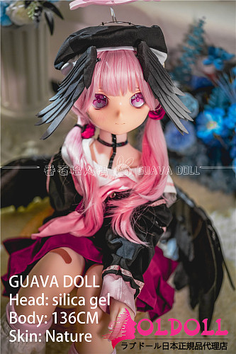 guavadoll（グアバ）番石榴 136cm AAカップ 小春ヘッド  シリコンヘッド+TPEボディ 1：1 等身大ラブドール ジョイントM16 他社と交換可能 138-150ＣＭのボディに適用 ナチュラル肌色