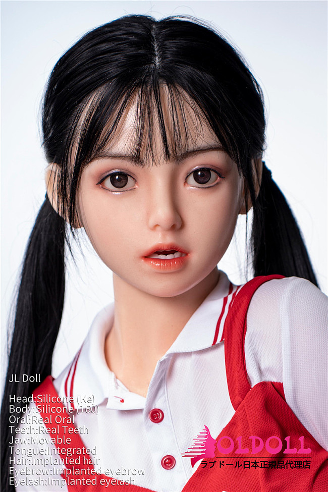 Jarliet フルシリコンドール #小可(xiaoke) ヘッド 160cm Eカップ 口開閉機能付き リアルな口腔構造 軟性シリコン製 リアルドール 等身大 ダッチワイフ