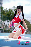 Jarliet フルシリコンドール #小可（xiaoke） ヘッド 160cm Eカップ 口開閉機能付き リアルな口腔構造 軟性シリコン製 リアルドール 等身大 ダッチワイフ