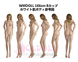 【4月限定キャンペーン 追加tpeヘッド/S-TPE/関節指/ゼリー胸無料/リアルメイク塗装/固定舌/自立など無料/呼吸機能15000円特価】WMDOLL TPE製等身大リアルラブドール ヘッドとボディ自由に組合可能