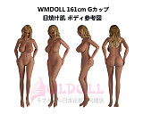 【4月限定キャンペーン 追加tpeヘッド/S-TPE/関節指/ゼリー胸無料/リアルメイク塗装/固定舌/自立など無料/呼吸機能15000円特価】WMDOLL TPE製等身大リアルラブドール ヘッドとボディ自由に組合可能