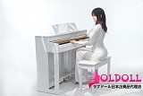 蛍火日記 165cm Cカップ 琉璃（liuli）ヘッド メイク② 口開閉機能 ピアノ好き女性 フルシリコン製 リアルラブドール