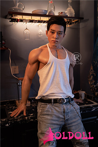 Realing 男性ラブドール 183cm 潇涵（Xiaohan ） 筋肉タイプ シリコン製等身大リアルドール