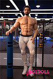 Realing 男性ラブドール 183cm 英睿（yingrui ） 筋肉タイプ シリコン製等身大リアルドール