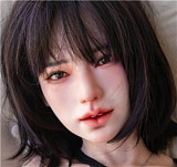 Qita Doll  #小野（xiaoye）ヘッド 166cm Cカップ メイド制服コスプレ フルシリコン製ドール  口開閉機能対応可能 リアルラブドール