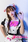 Qita Doll  #小野（xiaoye）ヘッド 166cm Cカップ メイド制服コスプレ フルシリコン製ドール  口開閉機能対応可能 リアルラブドール