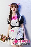 Qita Doll  #小野（xiaoye）ヘッド 166cm Cカップ メイド制服コスプレ フルシリコン製ドール  口開閉機能対応可能 リアルラブドール