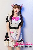 Qita Doll  #小野（xiaoye）ヘッド 166cm Cカップ メイド制服コスプレ フルシリコン製ドール  口開閉機能対応可能 リアルラブドール