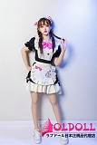 Qita Doll  #小野（xiaoye）ヘッド 166cm Cカップ メイド制服コスプレ フルシリコン製ドール  口開閉機能対応可能 リアルラブドール