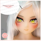 【フルシリコン製】 凹凸咪 aotume（アニメドール）135cm AAカップ(Slim)  #57 等身大 リアルラブドール