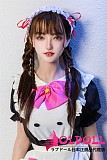 Qita Doll  #小野（xiaoye）ヘッド 166cm Cカップ メイド制服コスプレ フルシリコン製ドール  口開閉機能対応可能 リアルラブドール