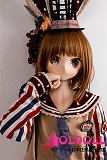 guavadoll（グアバ）番石榴 150cm Aカップ +DM02ヘッド  ビニール（PVC）ヘッド+TPEボディ 1：1 等身大ラブドール ジョイントM16 他社と交換可能 138-150ＣＭのボディに適用 ナチュラル肌色