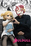 guavadoll（グアバ）番石榴 132cm AAカップボディ&DM02ヘッド  ビニール（PVC）ヘッド+TPEボディ 1：1 等身大ラブドール ジョイントM16  ナチュラル肌色