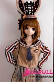 guavadoll（グアバ）番石榴 150cm Aカップ +DM02ヘッド  ビニール（PVC）ヘッド+TPEボディ 1：1 等身大ラブドール ジョイントM16 他社と交換可能 138-150ＣＭのボディに適用 ナチュラル肌色