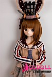 guavadoll（グアバ）番石榴 150cm Aカップ +DM02ヘッド  ビニール（PVC）ヘッド+TPEボディ 1：1 等身大ラブドール ジョイントM16 他社と交換可能 138-150ＣＭのボディに適用 ナチュラル肌色