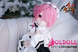 MOZU DOLL 等身大フィギュア 85cmバスト小 Ramちゃん ソフトビニール製頭部 TPE製ボディ ラブドール 宣伝画像と同じ制服も付属