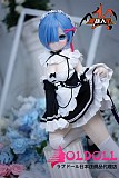 MOZU DOLL 等身大フィギュア 85cmバスト大 Remちゃん ソフトビニール製頭部 TPE製ボディ ラブドール 宣伝画像と同じ制服も付属