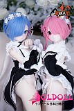 MOZU DOLL 等身大フィギュア 85cmバスト大 Remちゃん ソフトビニール製頭部 TPE製ボディ ラブドール 宣伝画像と同じ制服も付属