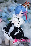 MOZU DOLL 等身大フィギュア 85cmバスト大 Remちゃん ソフトビニール製頭部 TPE製ボディ ラブドール 宣伝画像と同じ制服も付属