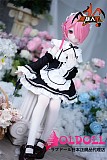 MOZU DOLL 等身大フィギュア 85cmバスト小 Ramちゃん ソフトビニール製頭部 TPE製ボディ ラブドール 宣伝画像と同じ制服も付属