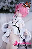 MOZU DOLL 等身大フィギュア 85cmバスト小 Ramちゃん ソフトビニール製頭部 TPE製ボディ ラブドール 宣伝画像と同じ制服も付属
