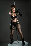 Game Lady 168cm Dカップ+アニメno.13 メイク① コスプレ フルシリコン製  等身大リアルラブドール