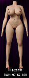 【キャンペーン】Normon doll 165cm Cカップ Xiuヘッド 宣伝画像ホワイト肌色 フルシリコン製 等身大リアルラブドール