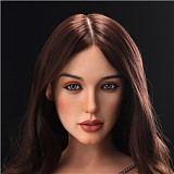 【キャンペーン】Normon doll 165cm Cカップ Xiuヘッド 宣伝画像ホワイト肌色 フルシリコン製 等身大リアルラブドール