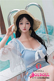 【 宣伝画像リアル皮膚メイク付き】SHEDOLL 江小婉（jiangxiaowan） ちゃん②メイク 165cm Eカップ 等身大リアルラブドール