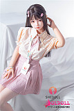 SHEDOLL 洛小夕2.0（luoxiaoxi）メイク② 148cm Cカップ 宣伝画像口開閉機能付き フルシリコンドール 等身大リアルラブドール