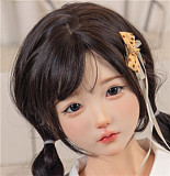 SHEDOLL 洛小夕2.0（luoxiaoxi）メイク② 148cm Cカップ 宣伝画像口開閉機能付き フルシリコンドール 等身大リアルラブドール