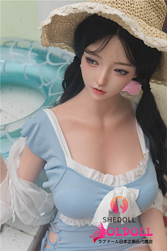 【 宣伝画像リアル皮膚メイク付き】SHEDOLL 江小婉（jiangxiaowan） ちゃん②メイク 165cm Eカップ 等身大リアルラブドール