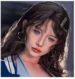 SHEDOLL 洛小夕2.0（luoxiaoxi）メイク② 148cm Cカップ 宣伝画像口開閉機能付き フルシリコンドール 等身大リアルラブドール