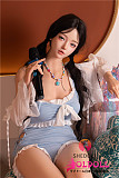 【 宣伝画像リアル皮膚メイク付き】SHEDOLL 江小婉（jiangxiaowan） ちゃん②メイク 165cm Eカップ 等身大リアルラブドール