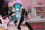 【即納品 日本国内発送 最速2-3日届ける】MOZU DOLL 小音ヘッド 85cm  ソフトビニール製頭部 TPE製ボディコスプレ ラブドール 宣伝画像と同じ制服も付属