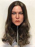 【AI美女】orange in 160cm Fカップ  #545ヘッド シリコンヘッド＋TPEボディ ダッチワイフ