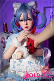 SHEDOLL 朵朵2.0（duoduo） 148cm Cカップ シリコンヘッド+tpeボディ 宣伝画像口開閉機能付き 等身大リアルラブドール