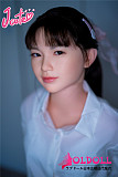 J cute AGD07ヘッド 133cm バスト平 Yuiちゃん 貧乳 緊縛アート 宣伝画像髪の毛植毛あり フルシリコンドール ロリータ 等身大リアルラブドール